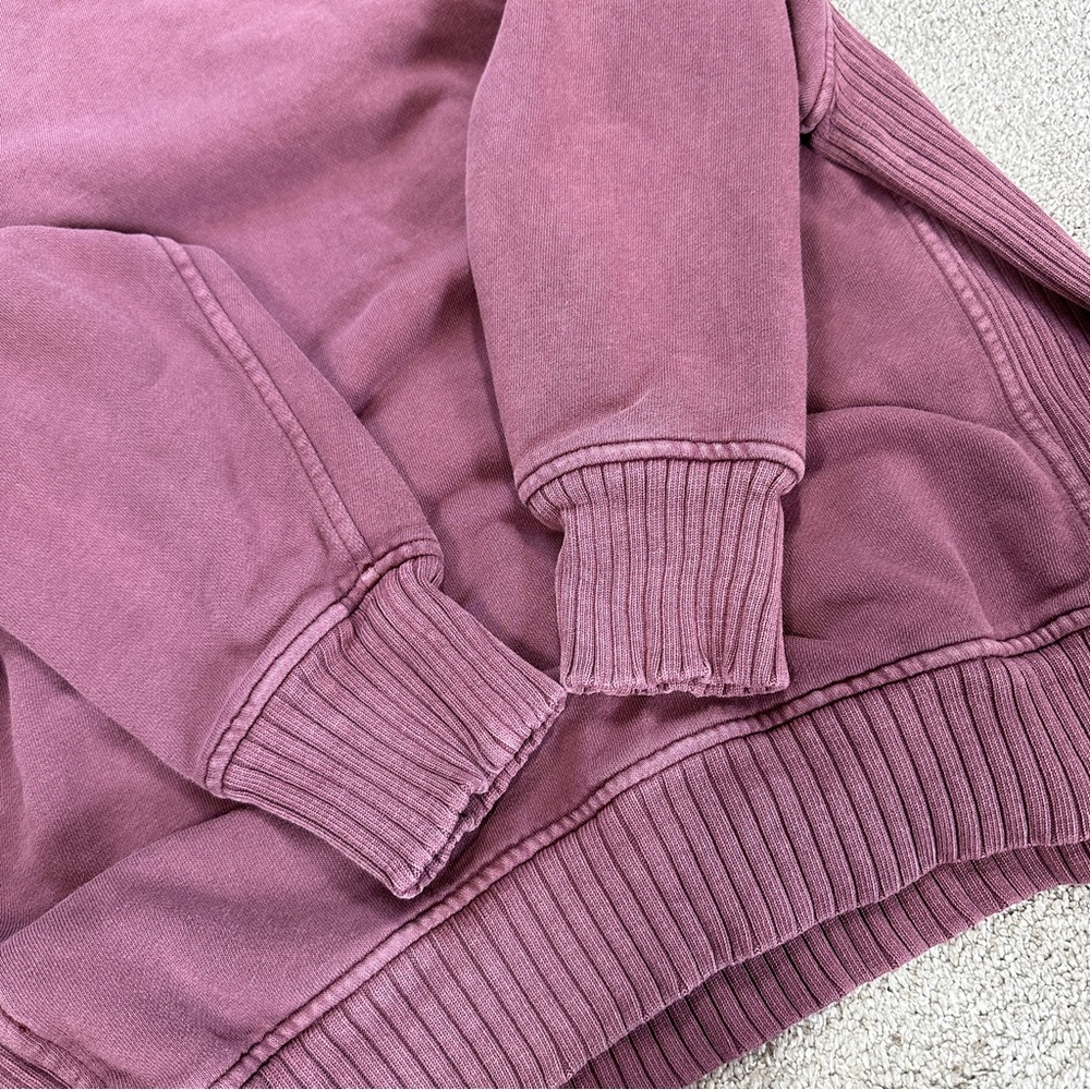 Aerie Dusty Rose Oversized Sweatshirt - Picture 9 of 15